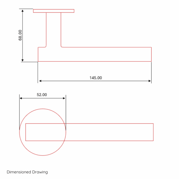 FP9000 Architectural Lever on Rose - Image 10