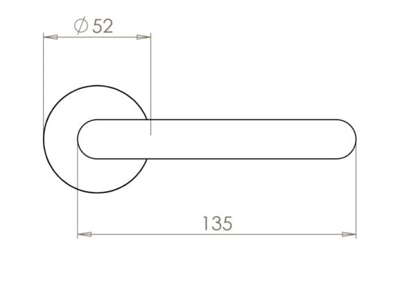 FP8000 Lever on Rose - Image 2