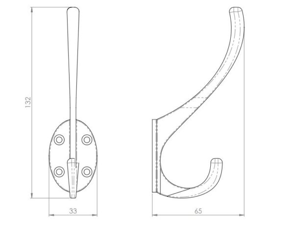 GCB090 Hat & Coat Hook - Image 2