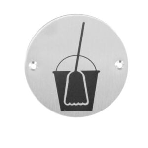 Mop and Bucket/Cleaners Cupboard sign