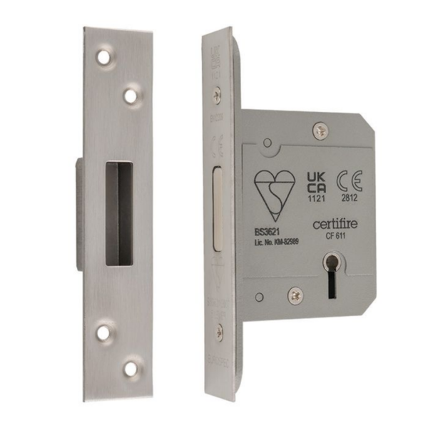 LES020 5 Lever BS Approved Deadlock