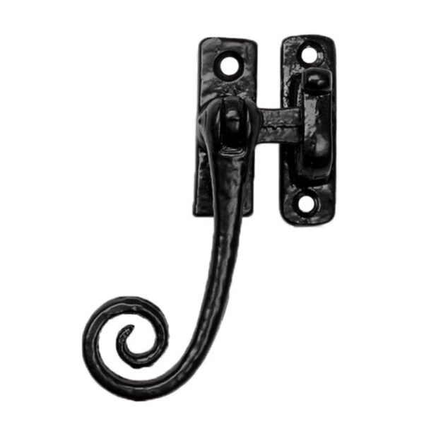 WKP281H Monkey Tail Fastener Locking Black - Hook plate - Image 2