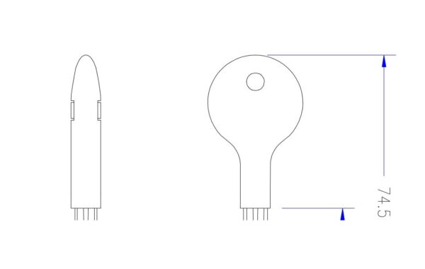 BCB05KEY Key for Rack Bolt - Image 2