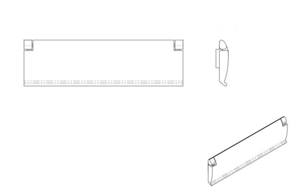 297 x 80mm