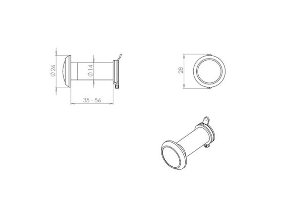 EFR070 Door Viewer - Image 2