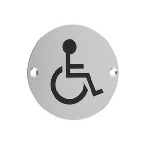 Disabled WC sign