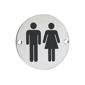 Unisex WC Sign
