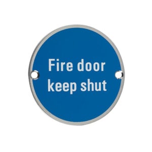 Fire Door Keep Shut Sign
