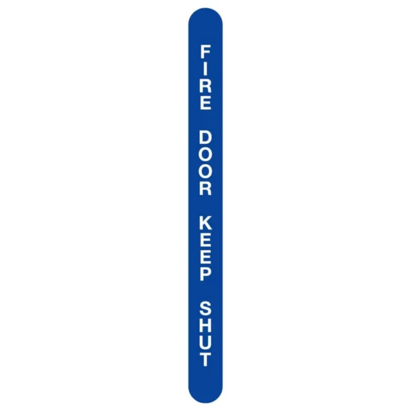 GPS210TR Leading Edge Fire Door Keep Shut sign