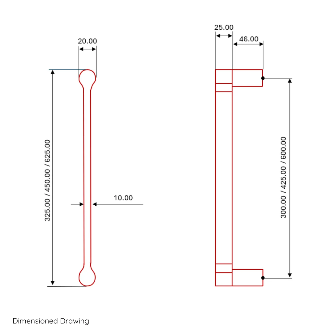 FP1500 Tapered Pull Handle - Image 10